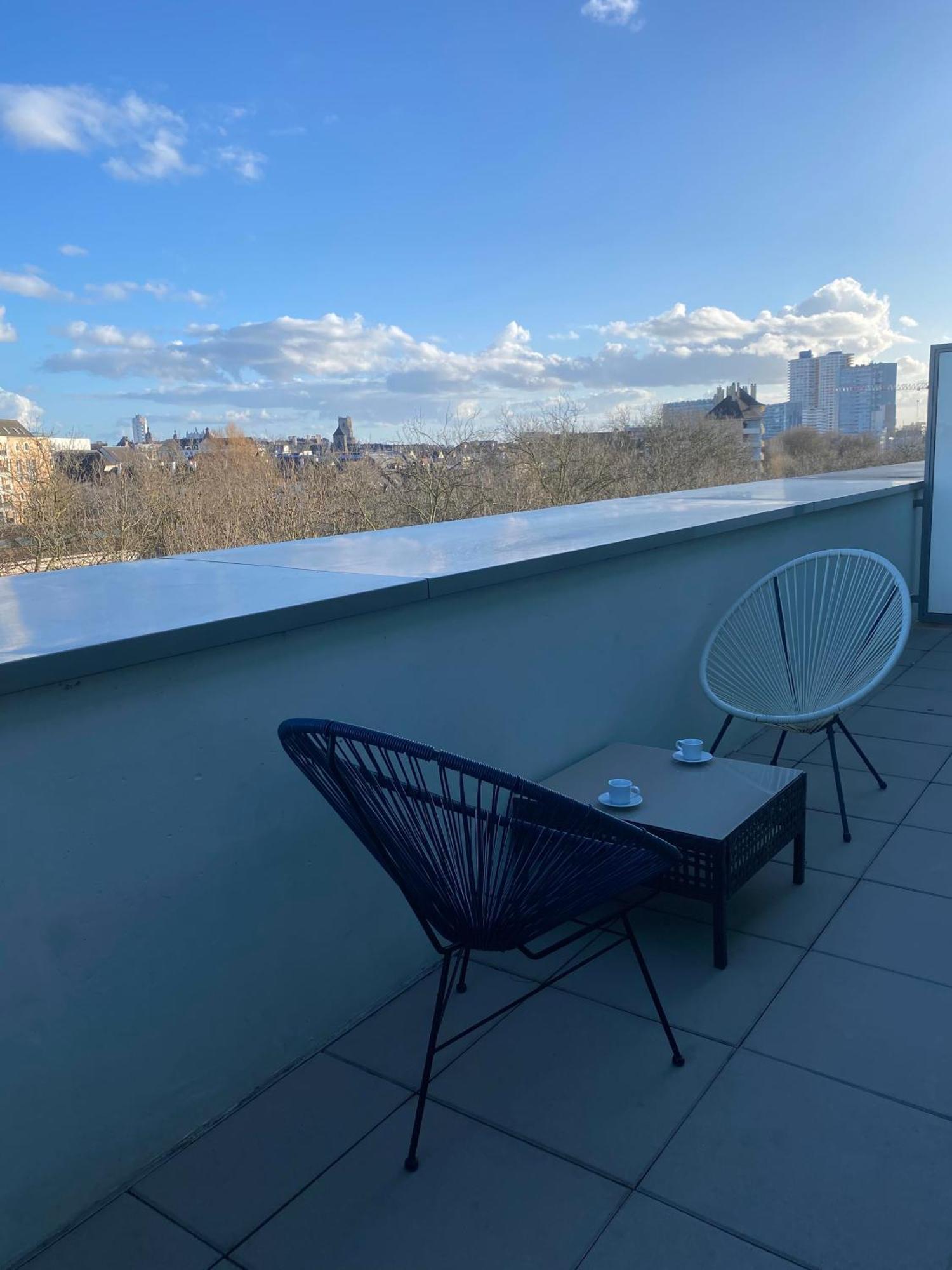 Ferienwohnung Les Terrasses De Saint Martin Rennes Exterior foto
